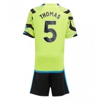 Billiga Arsenal Thomas Partey #5 Barnkläder Borta fotbollskläder till baby 2023-24 Kortärmad (+ Korta byxor)
